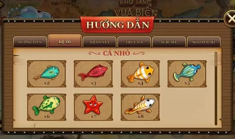 Cách Chơi Bắn Cá Đại Hải Trình Tại Nohu90: Hướng Dẫn Chi Tiết 2 Các loại cá trong Bắn Cá Đại Hải Trình tại Nohu90